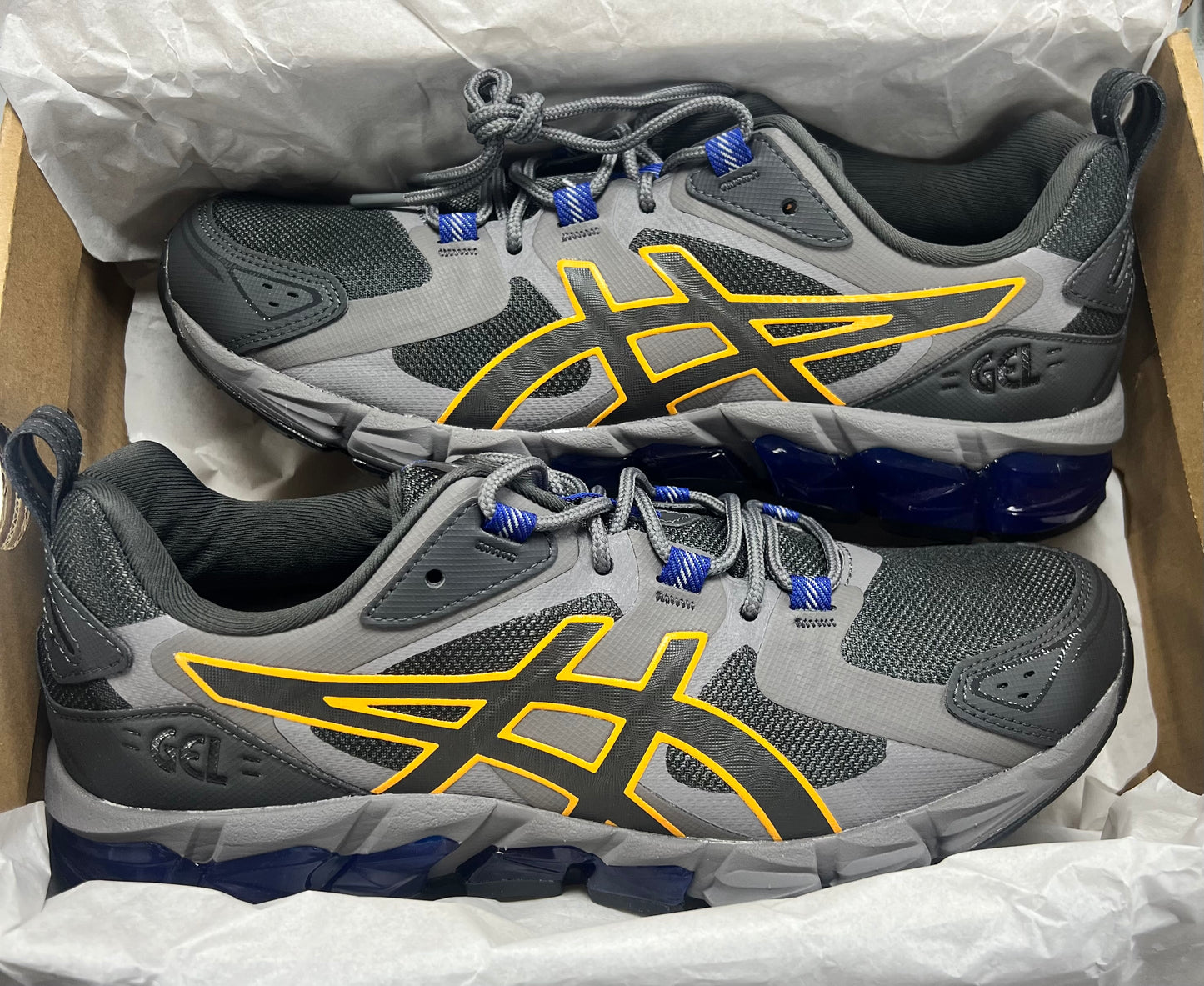 Asics Quantum 180 - Cement Grey/Orange