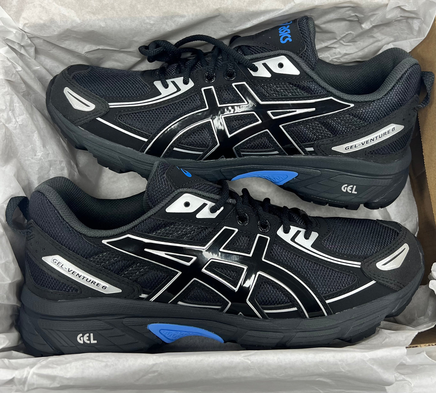 Asics Gel Venture 6 - Black/Coast Blue