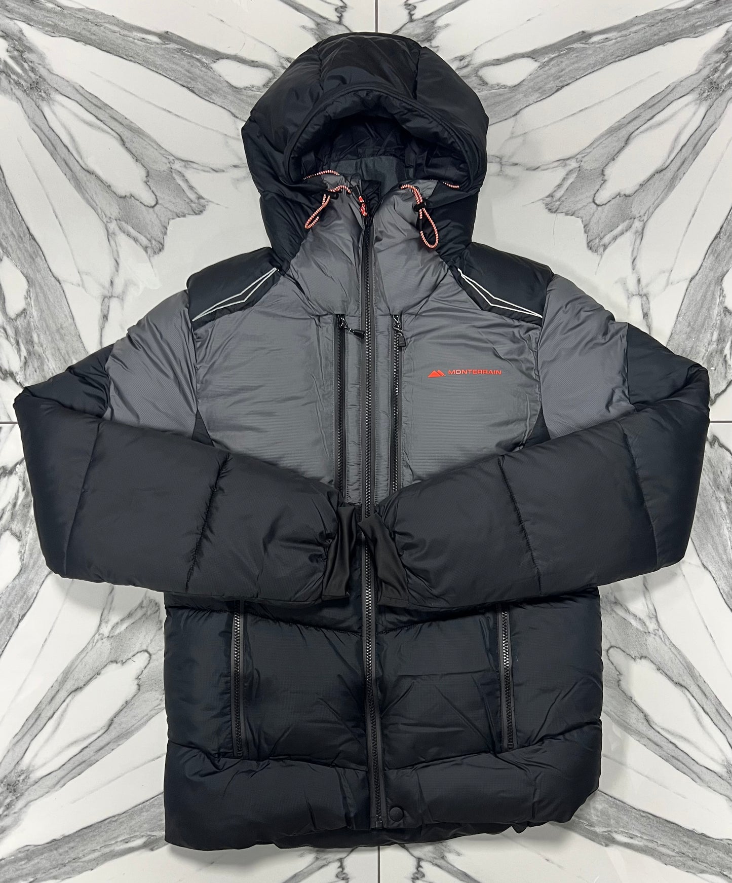 Monterrain Orbit Puffer - Black/Grey