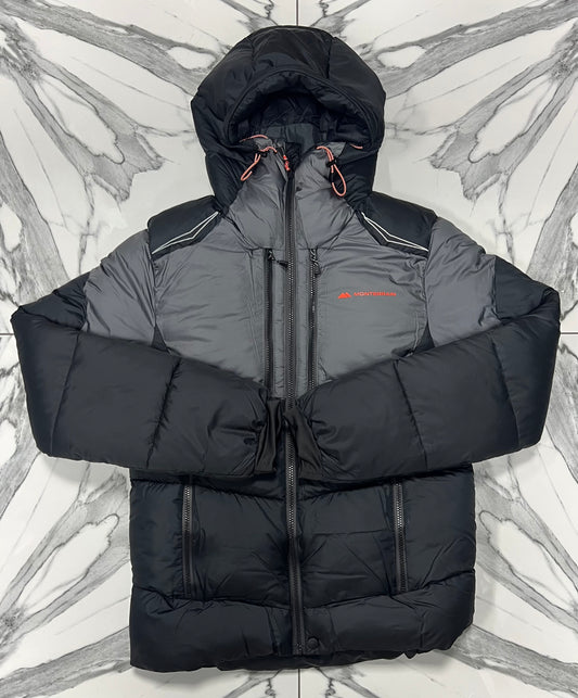 Monterrain Orbit Puffer - Black/Grey