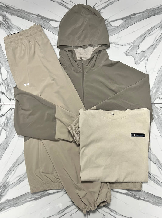 Under Armour Storm 3 Piece - Beige/Sand