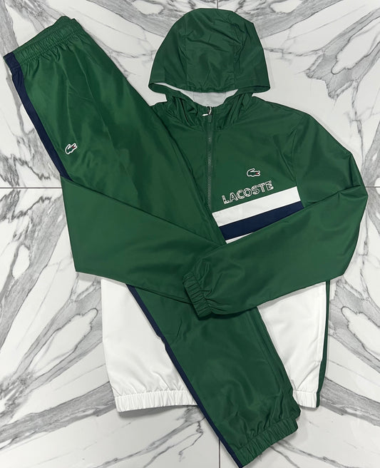 Lacoste Shell - Green/White/Blue