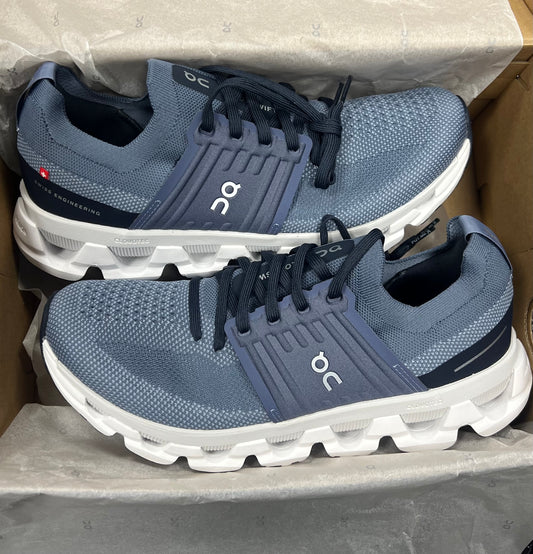 ON Cloudswift 3 - Steel Blue/White
