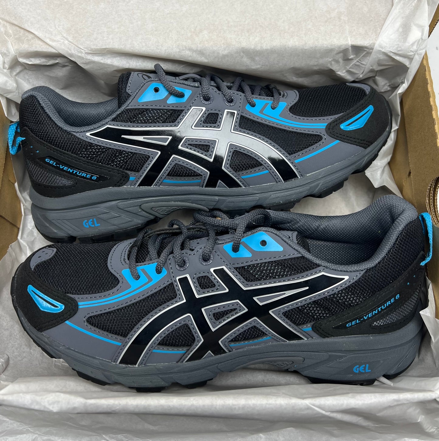 Asics Gel Venture 6 - Carrier Grey/Blue