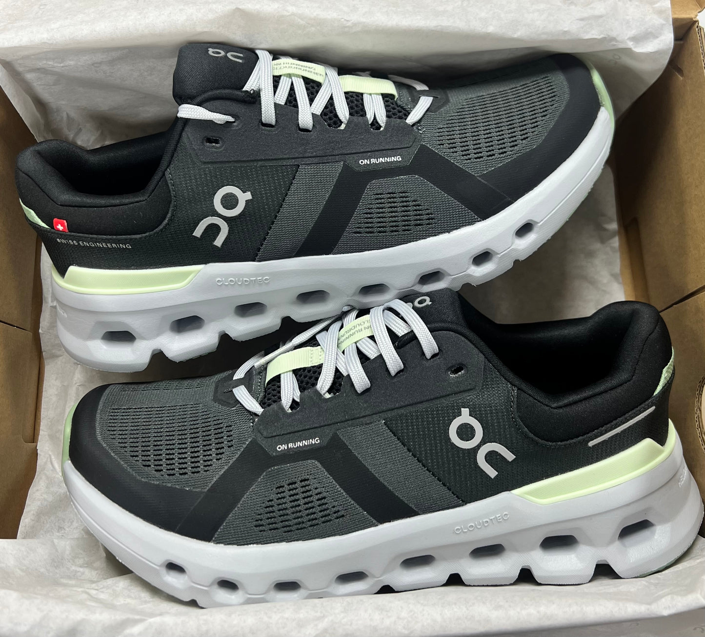 ON Cloudrunner 2 - Black/Lime