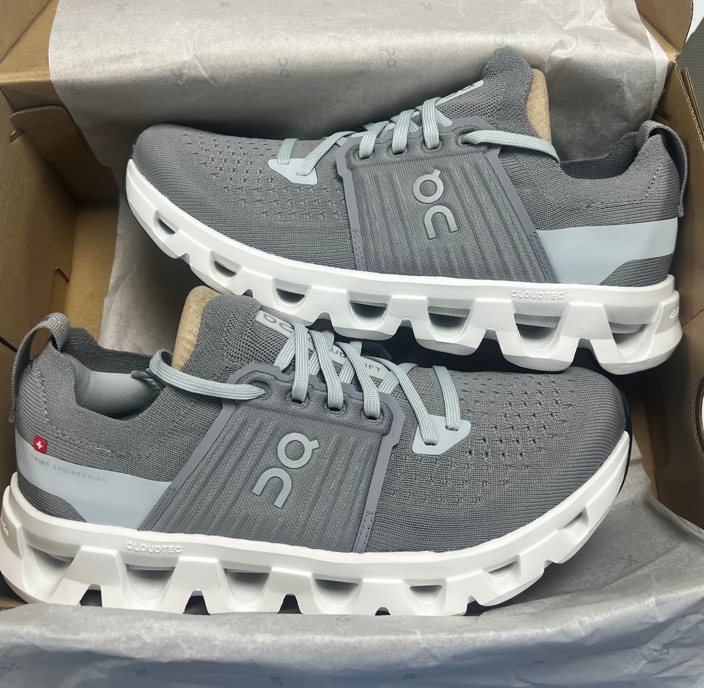 ON Cloudswift 4 - Alloy/Glacier
