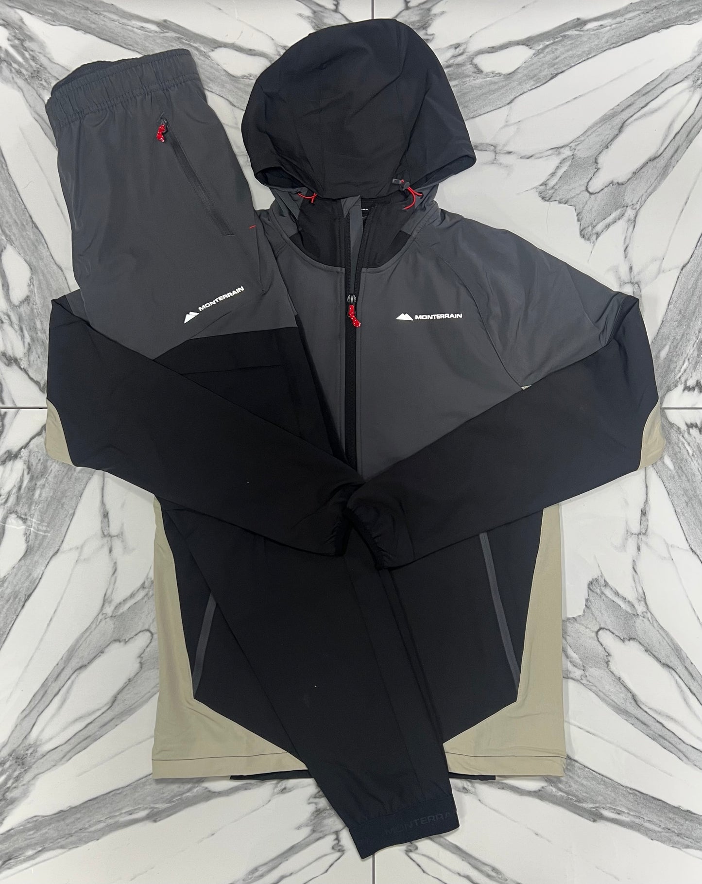 Monterrain Vault - Black/Graphite/Beige