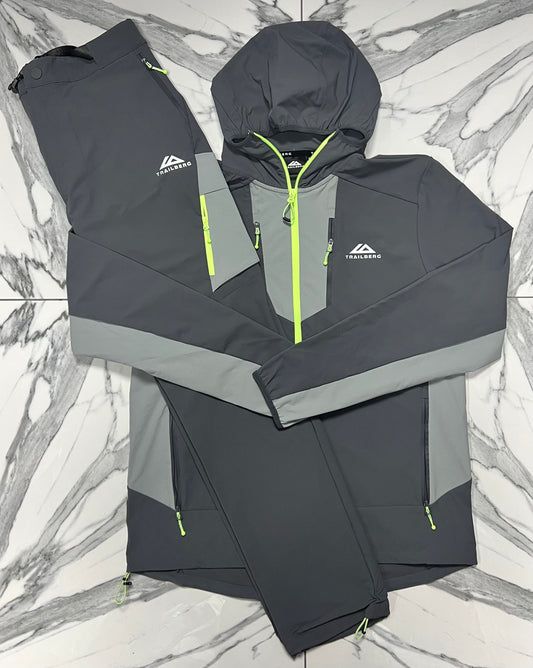 Trailberg Faltenjura - Cement Grey/Lime