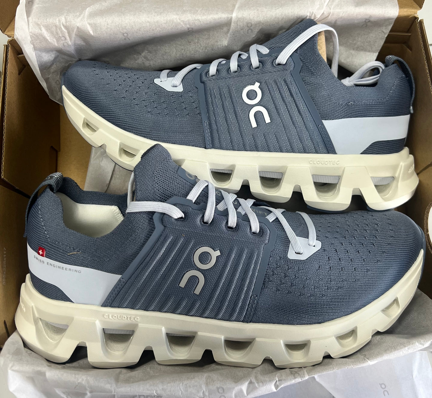 ON Cloudswift 4 - Steel/Cream