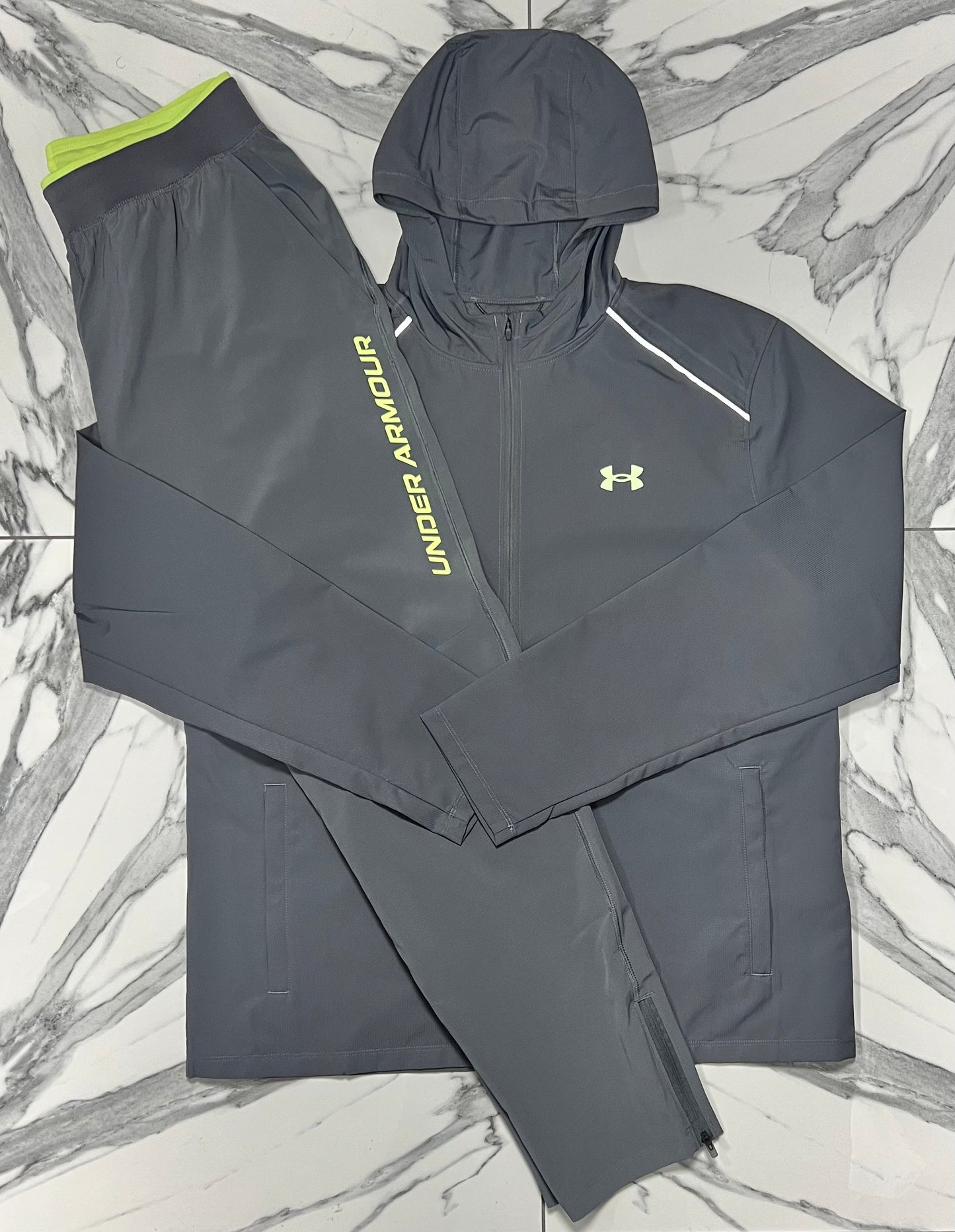 Under Armour Launch - Grey/Lime