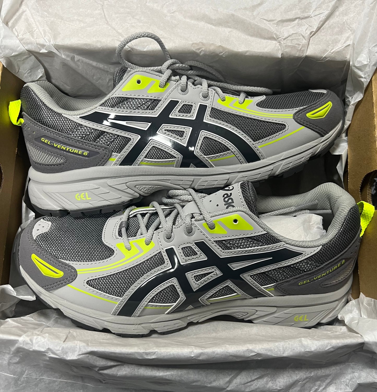 Asics Gel Venture 6 - Grey/Yellow