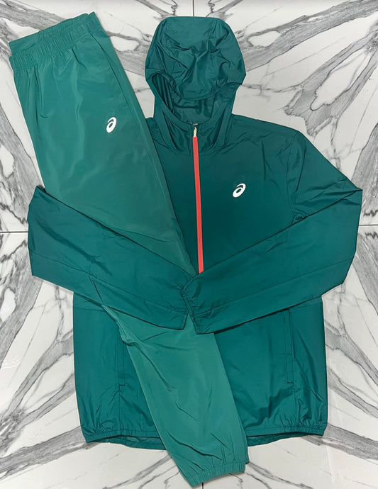 Asics Core - Rainy Lake/Orange